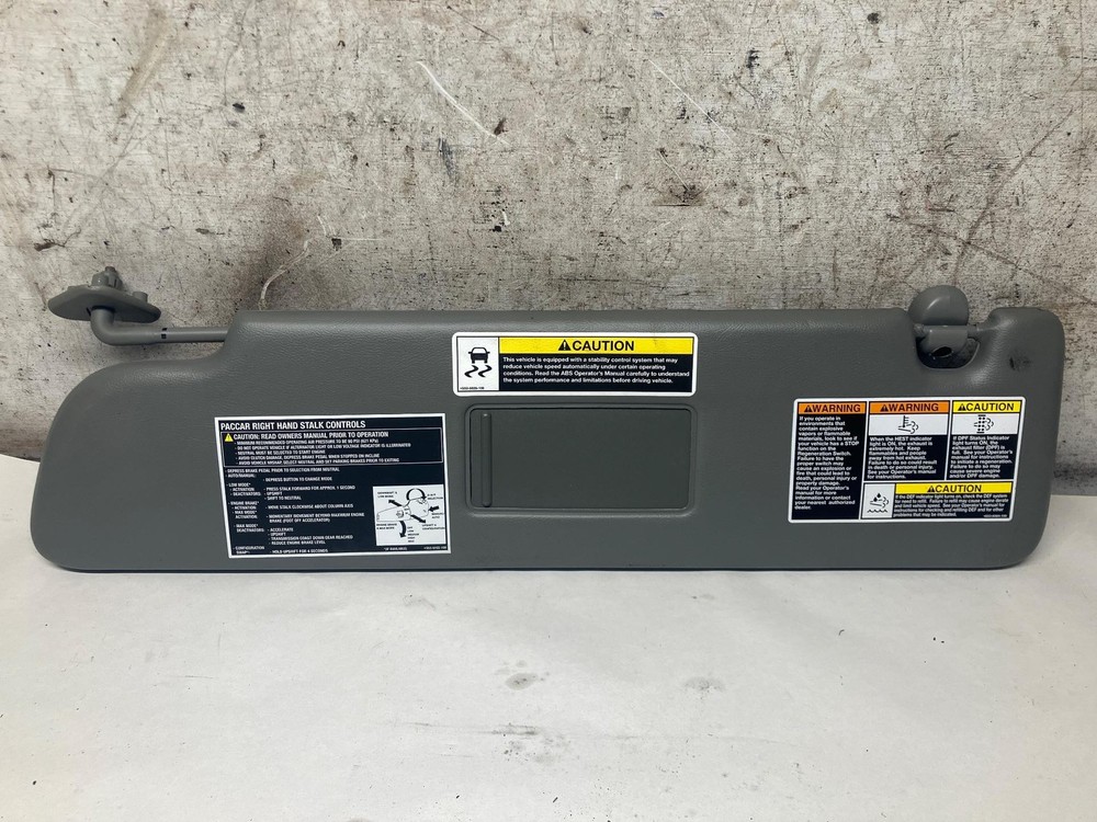 Peterbilt 579 Left/Driver Interior Sun Visor - Used