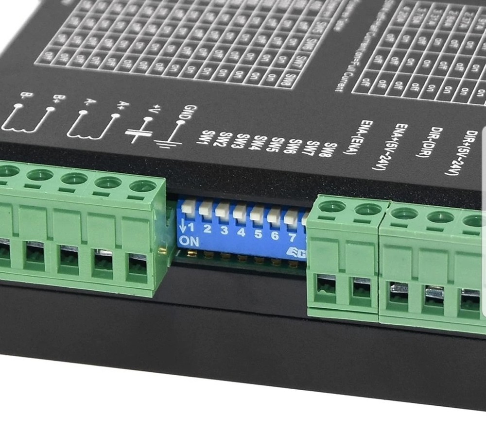 CNC Digital Microstep Driver DM542 - 2-Phase Digital Stepper Motor Controller...