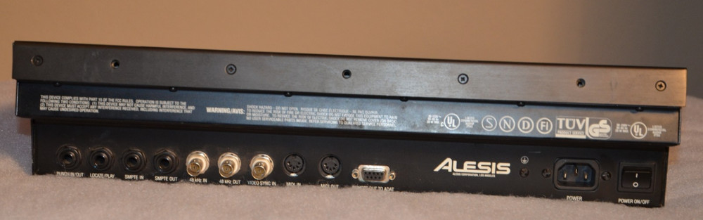 Alesis ADAT BRC Master Remote Control Panel / Powers Up