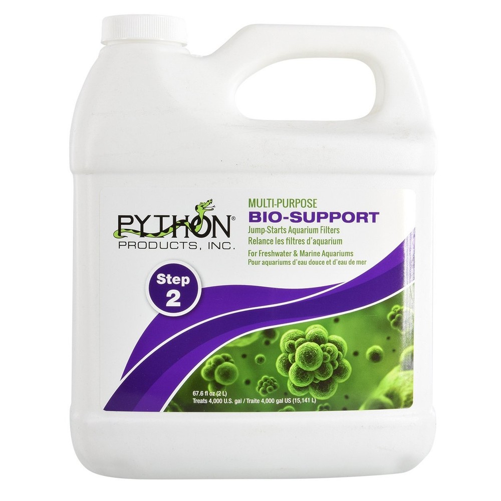 Python Bio-Support Jump Start Aquarium Filter - 67.6 oz Multi-Purpose