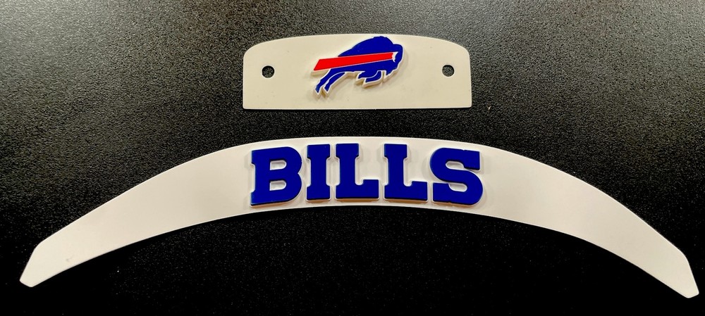 3D Bumpers - Bills Speed Set, for a Full Size Helmet
