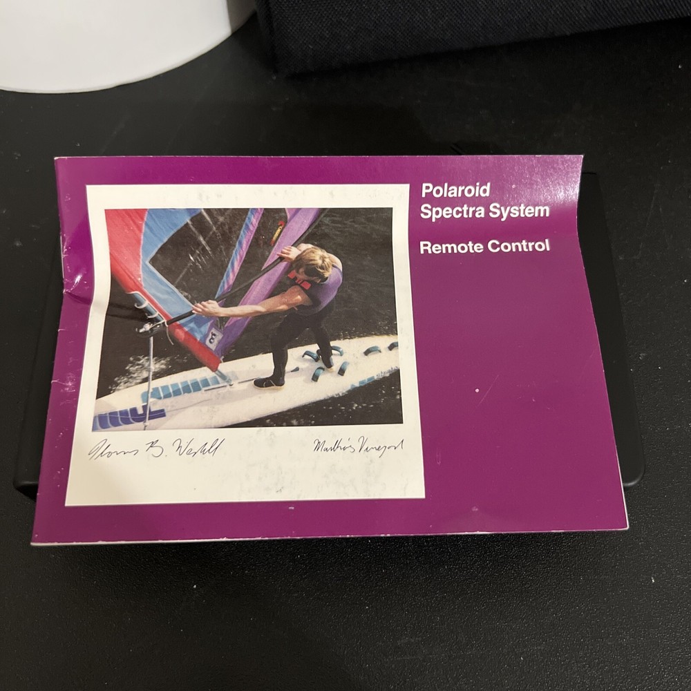 Polaroid Spectra Camera System-Special & Remote Control With remote