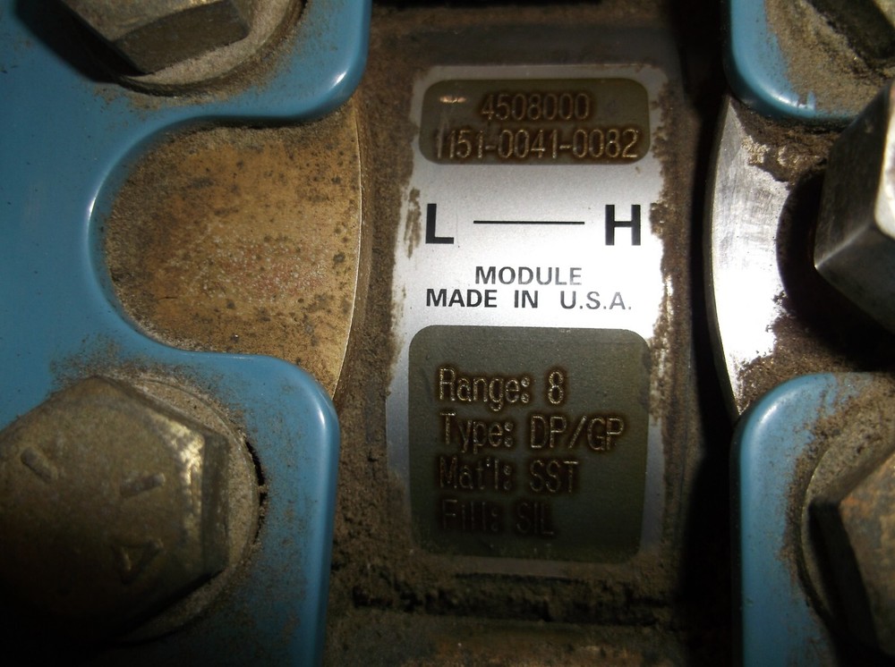 ROSEMOUNT 1151GP8E22B1 PRESSURE TRANSMITTER 1000 PSI MAX WP (815)