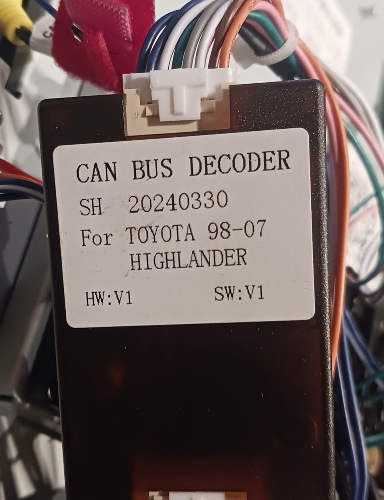 Head Unit for 2001-07 highlander