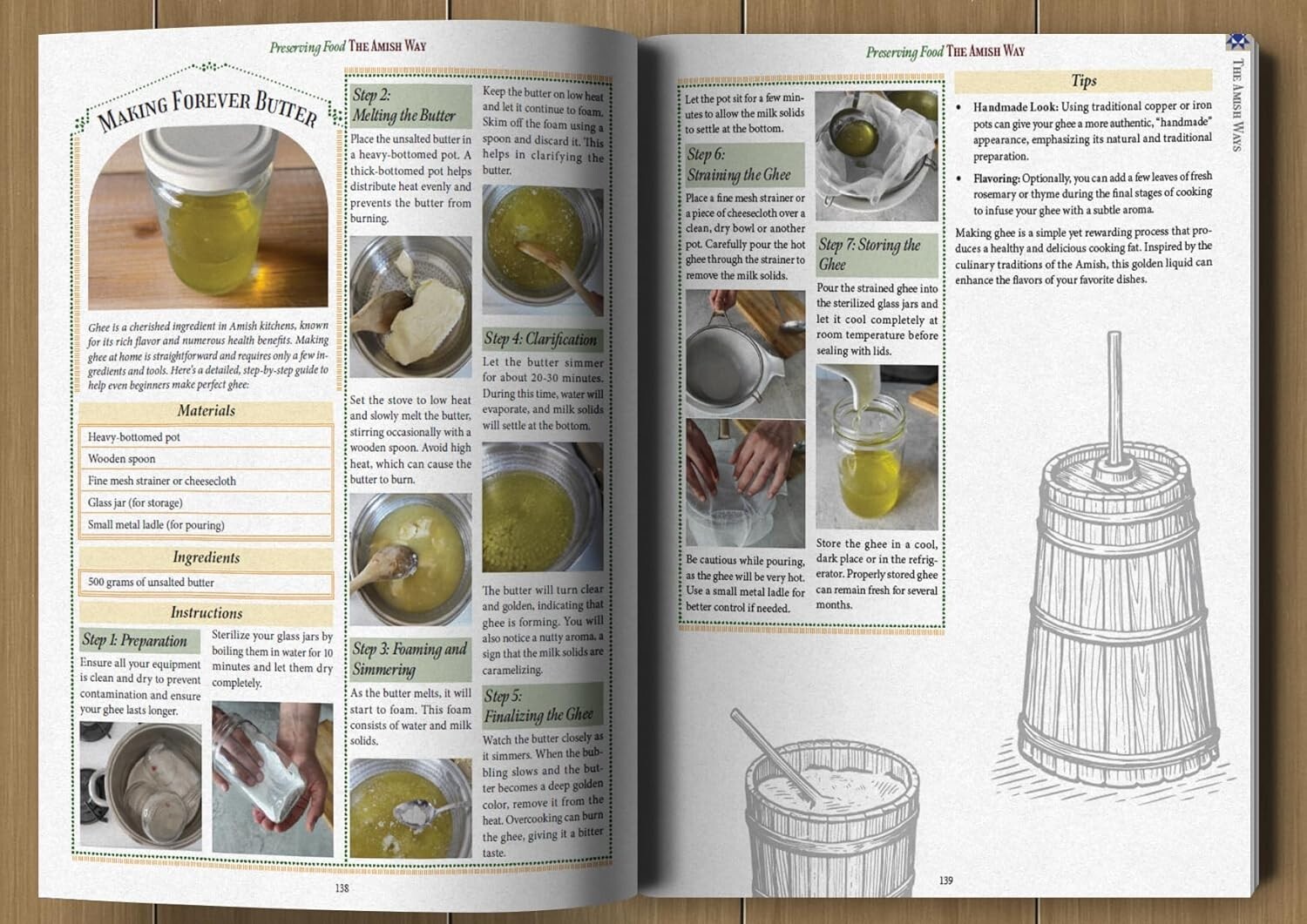 The Amish Ways (paperback with color pictures)