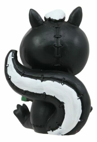 Furrybones Valentines Odo The Skunk Red Roses Skeleton Monster Ornament Figurine