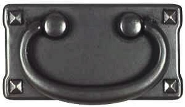 3" Mission Pull Dark Antique Pewter