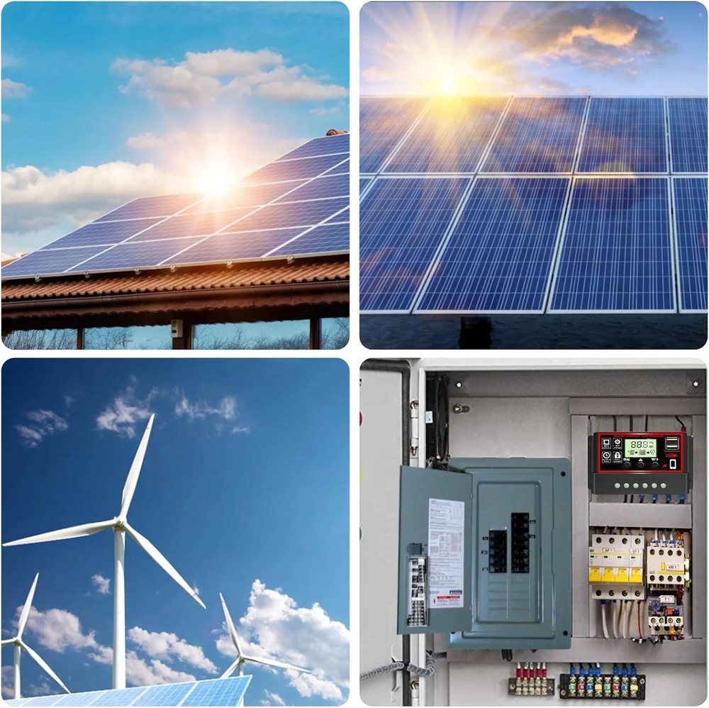 30A Solar Charge Controller with LCD – Efficient & Safe for Lead-Acid Batteries