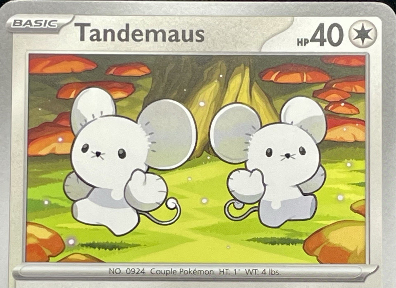 7x Tandemaus Lot - All 7 Scarlet & Violet Commons [Unique Artwork] Pokemon NM/M