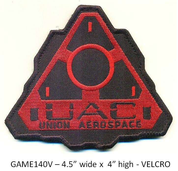 DOOM UAE UNION AEROSPACE VEL-KRO PATCH - GAME140V