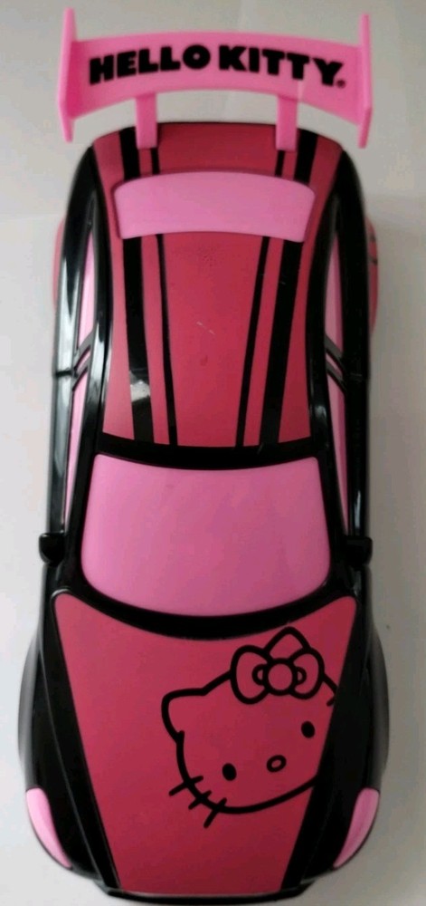 HELLO KITTY REMOTE CONTROL CAR PINK BLACK STEERING WHEEL CONTROLLER