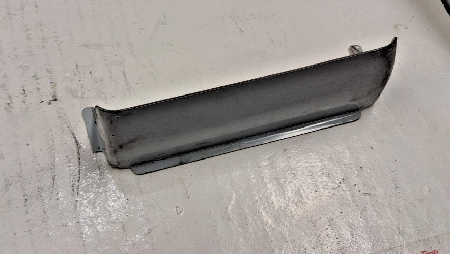 Headlight Visor for Rectangular Headlight 4" X 6" Straight Edge SS GG#92491 Each