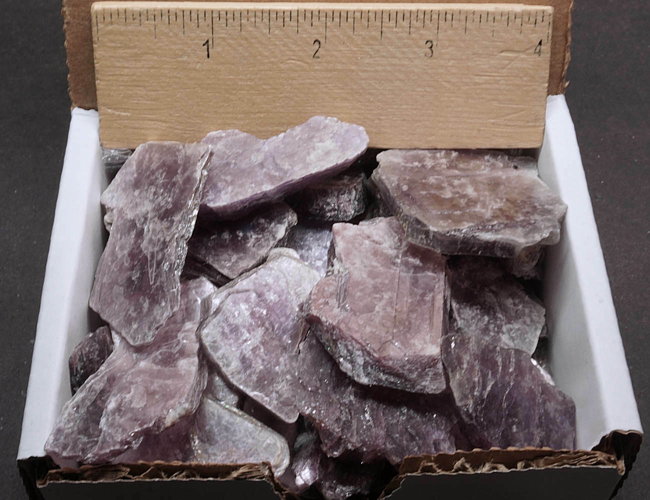 Lepidolite Collection 1/2 LB Layered Lavender Lithium Mica Crystals