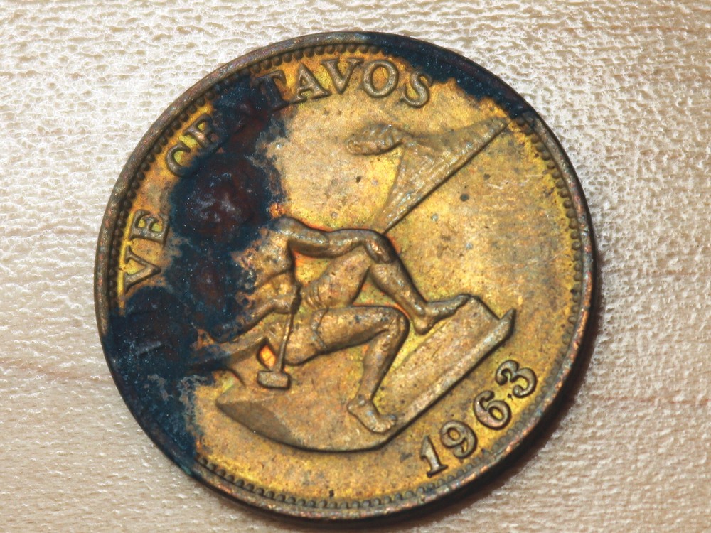 1963 Philippines 5 Centavos