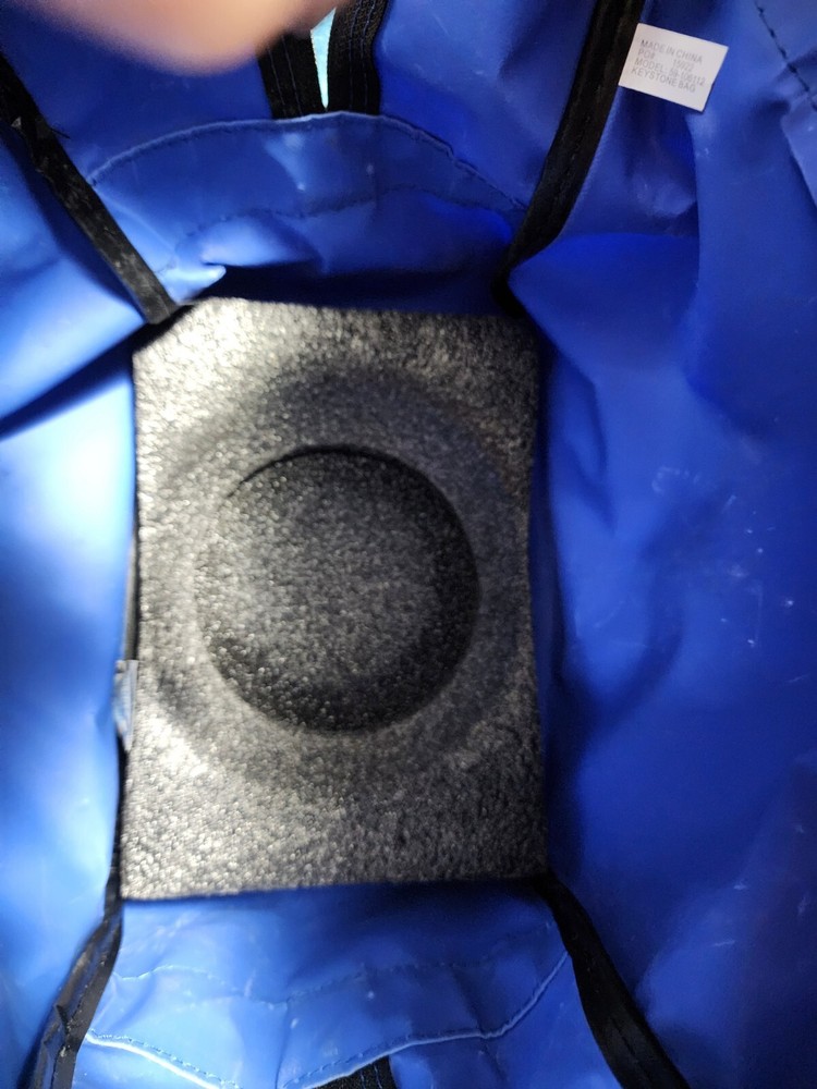 Brunswick Blue Single Bowling Ball Bag