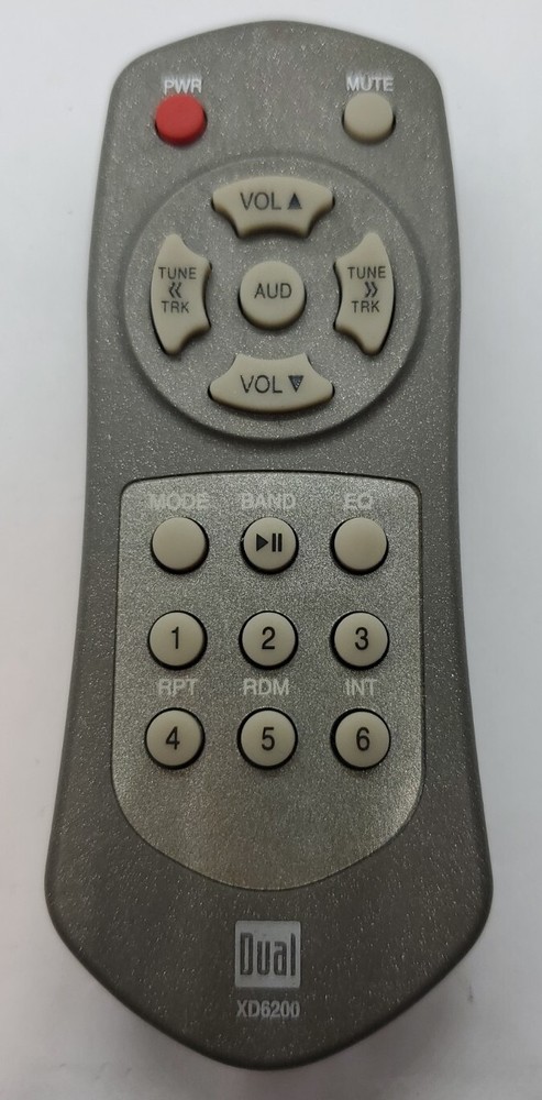 Original Dual XD6200 Remote Control