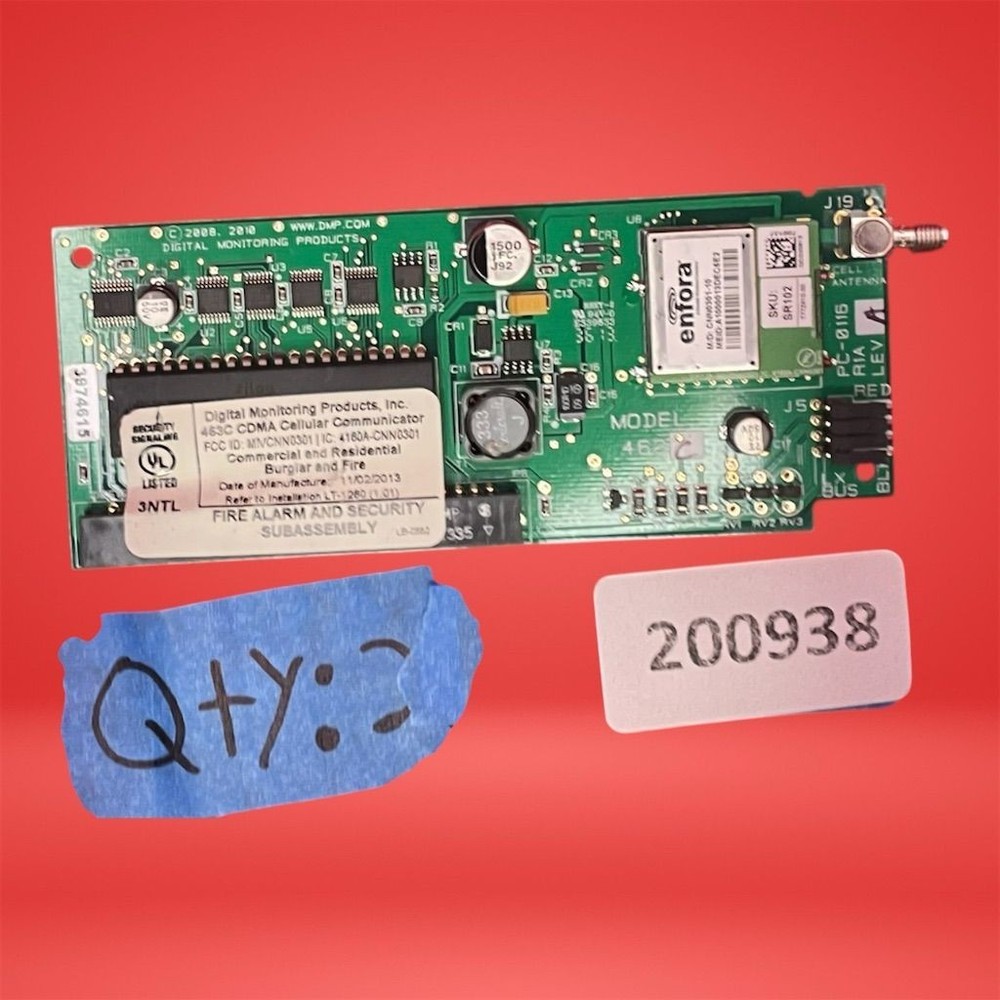 DMP 463C Digital Cellular Alarm Communicator UL Listed Security Device