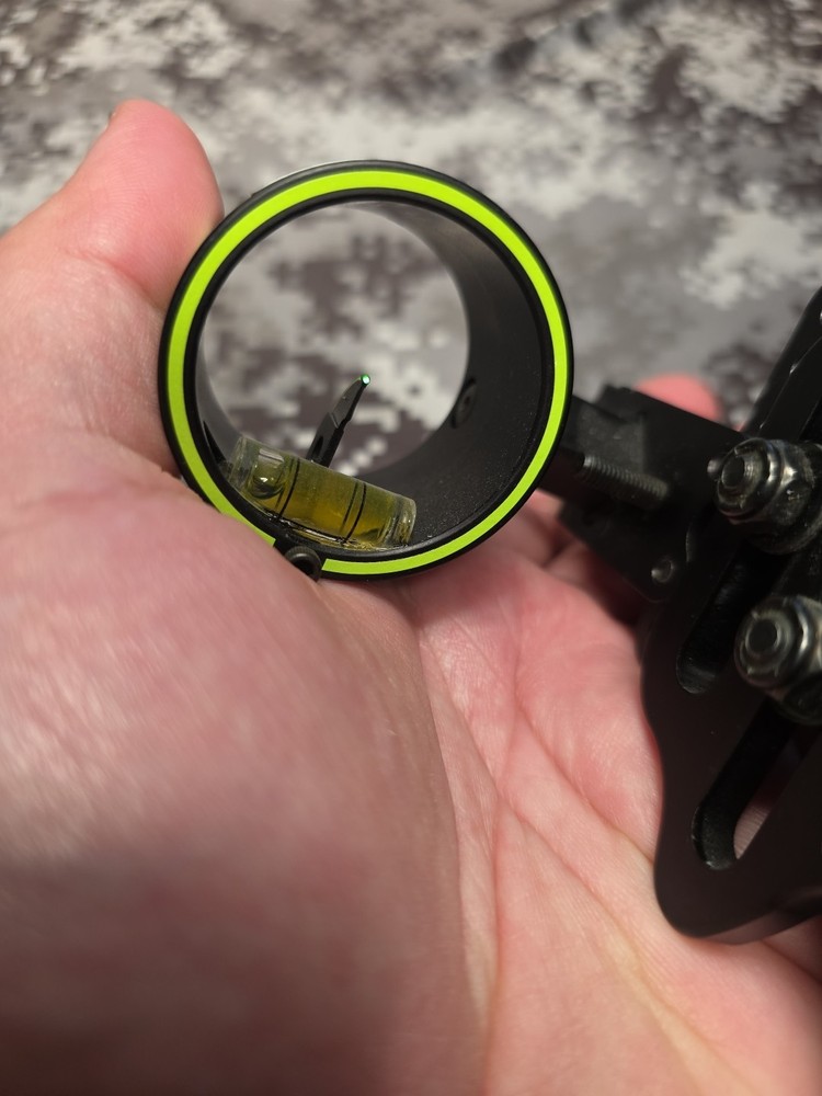 HHA OPTIMIZER LITE ULTRA RIGHT HAND SINGLE PIN SIGHT ARCHERY SIGHT BOW SIGHT