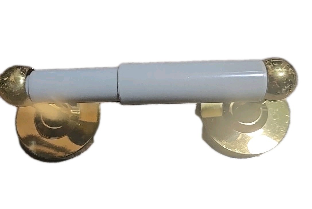 Classic Toilet Paper Holder, Polished Brass