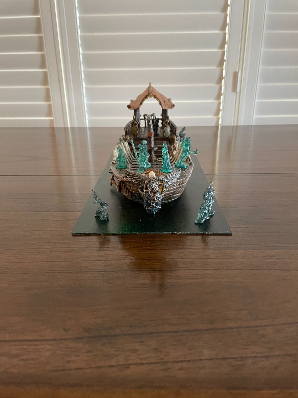 Stygian Barge -Bones Plastic - Reaper - Well Painted and Based