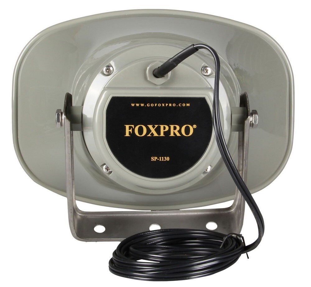 Foxpro 30 W External Speaker Gray 12 ft Cablet 3.5mm Plug - SP70