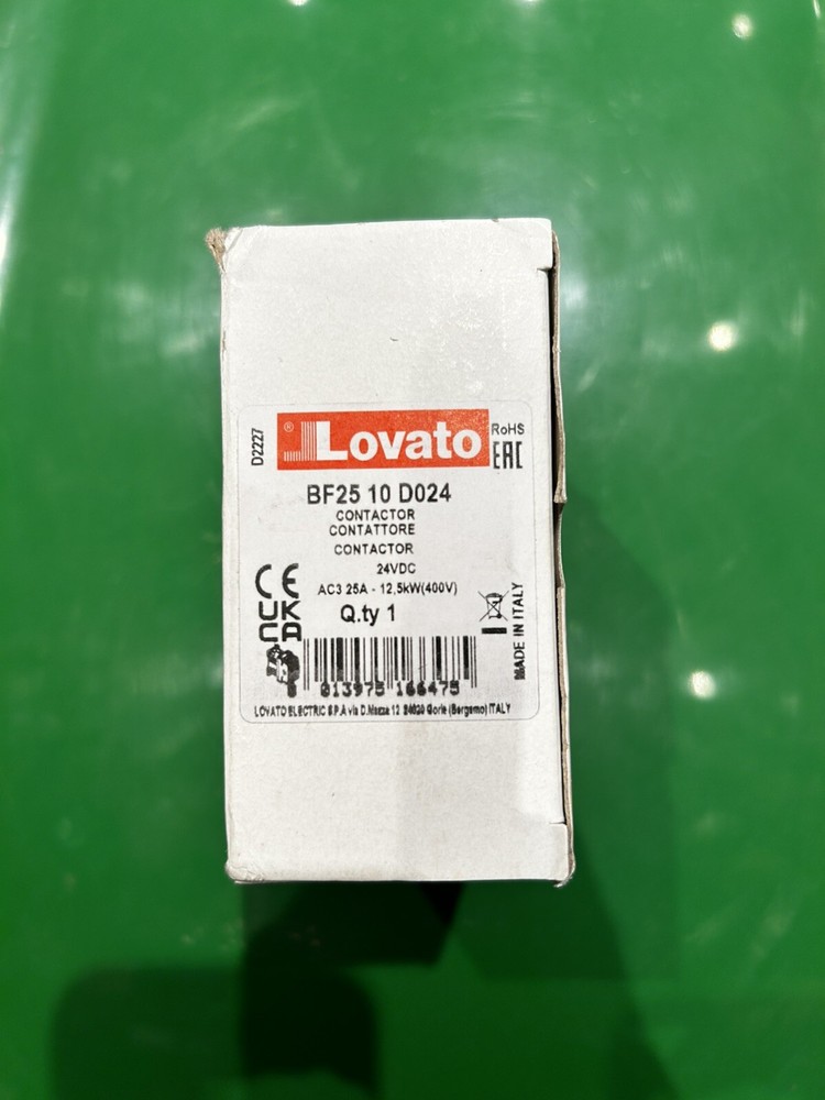 NEW LOVATO BF2510D024 CONTACTOR