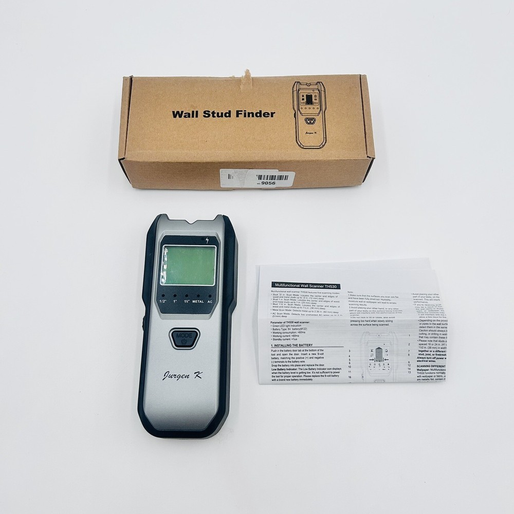 Jurgen K Multi Functional Wall Stud Finder 5 in One LCD Display TESTED WORKS