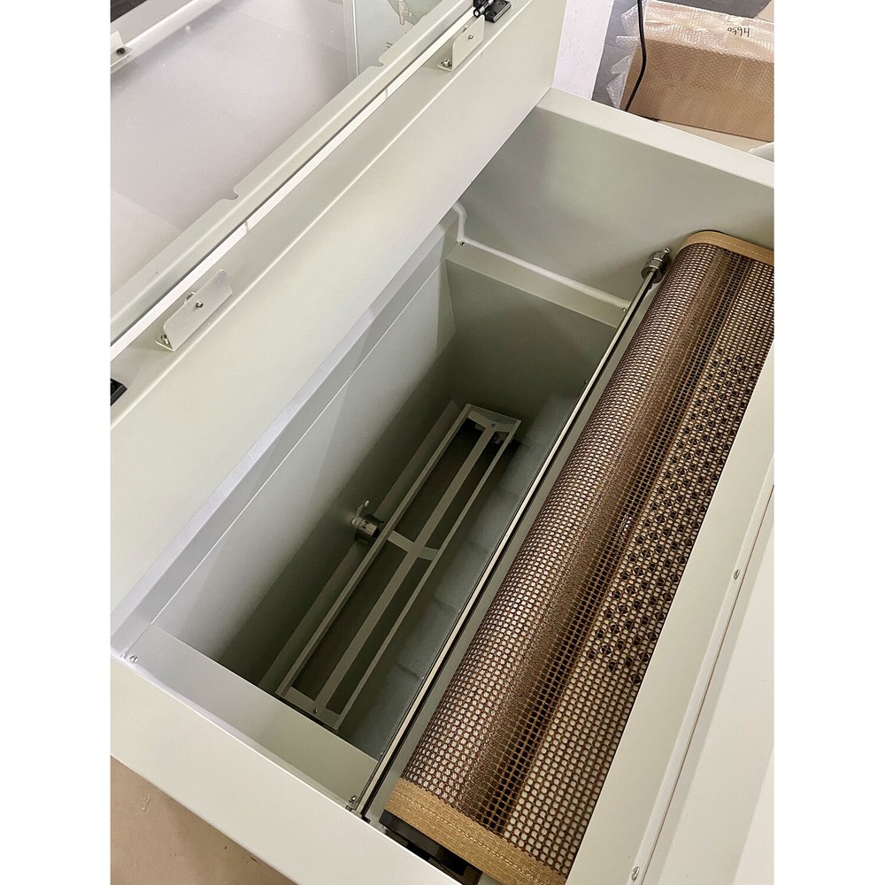 24in DTF Powder Shaking & Drying Unit with Vacuum Absorption Conveying Platform