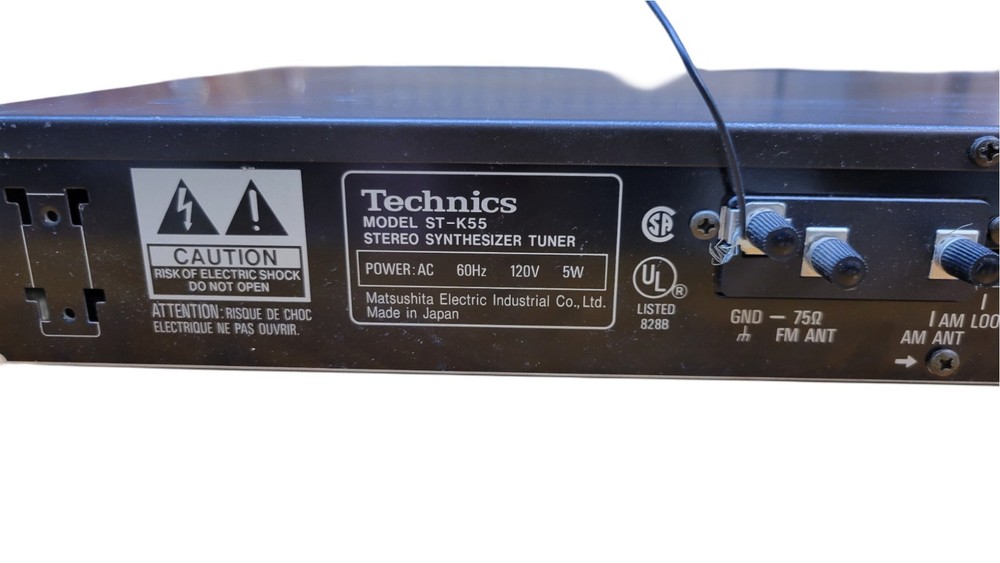 Vintage Technics ST-K55 Stereo Synthesizer Tuner