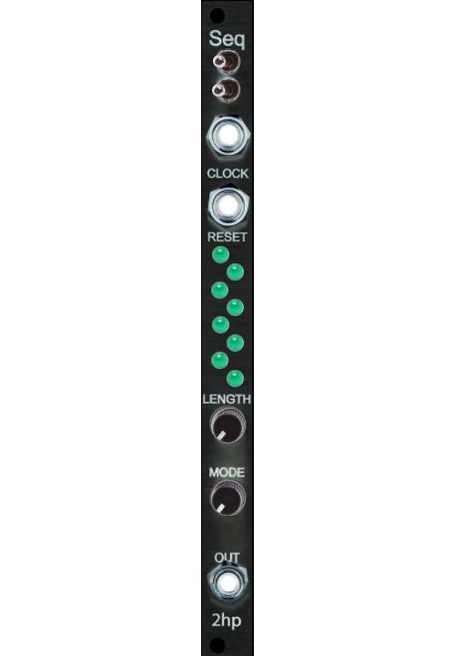 2HP SEQ BLACK : NEW : [DETROIT MODULAR]