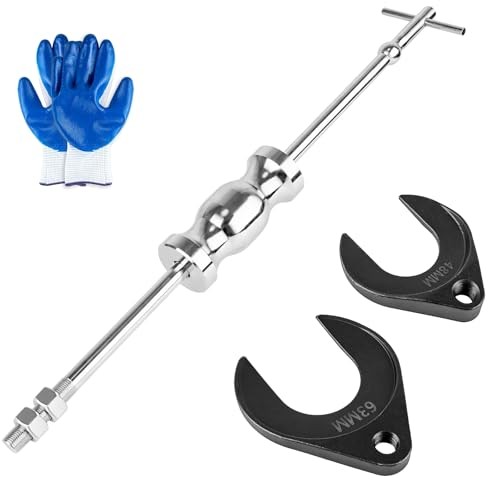 Inner CV Axle Puller Tool with 5/8"-18 Slide Hammer, Slide Hammer Puller Set