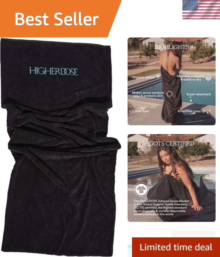 30" x 69" Machine-Washable Sauna Towel Insert - Elevate Your Infrared Rituals