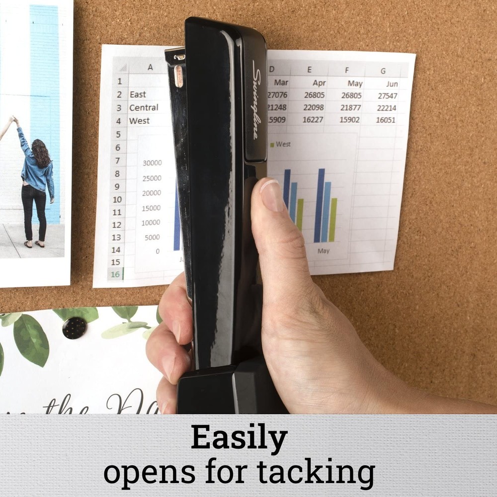 Swingline Stapler, 30 Sheet Capacity, 747 Classic 1 Black