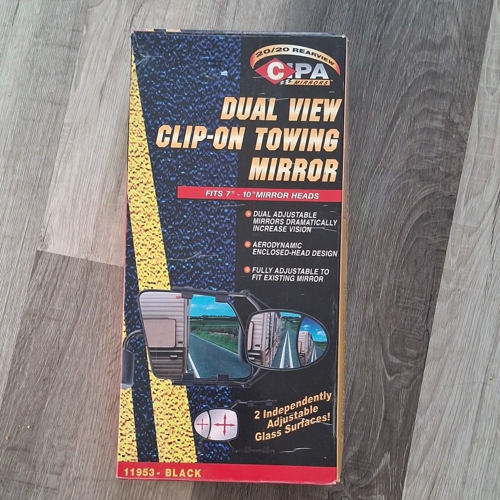 Clip-on Towing Mirror