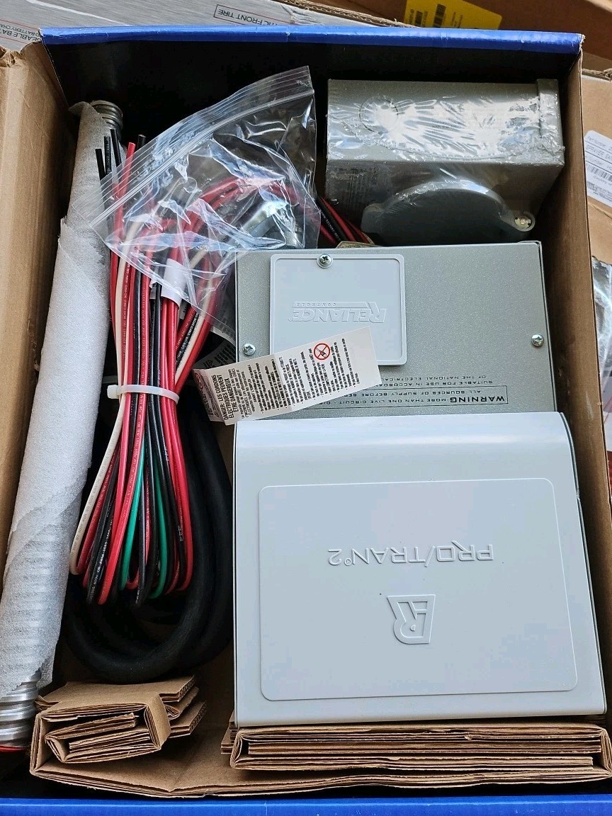 Reliance 306CRK Pro/Tran-2 Indoor 6 Circuit Transfer Switch Kit W/ Meters