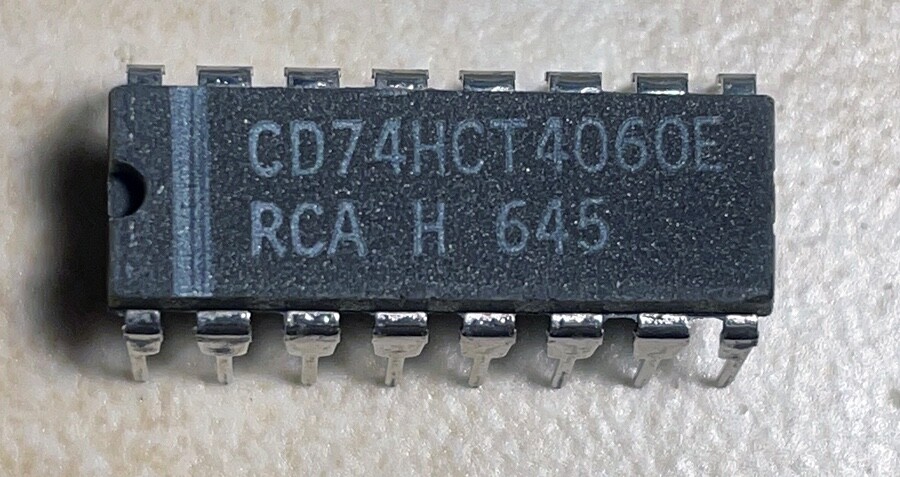 RCA CD74HCT4060E 74HCT4060 14 Stage Binary Counter - NOS