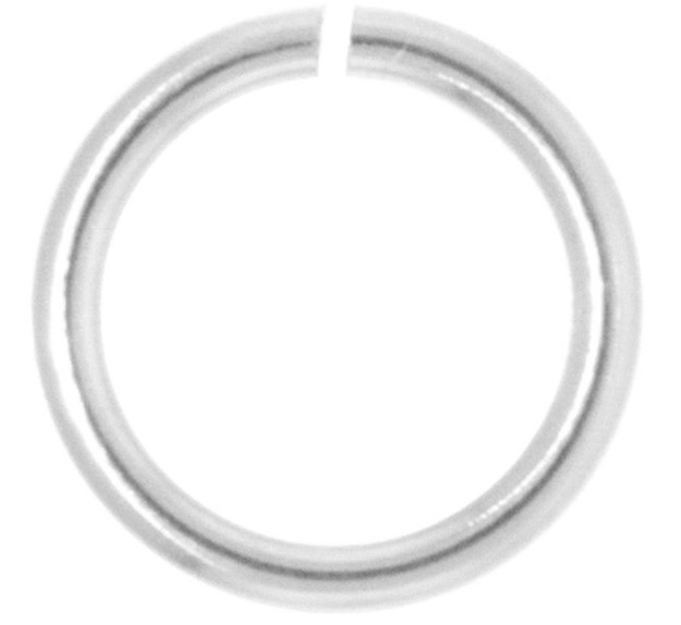 Open Jump Rings 3mm 22ga - Jewelry Components - Sterling Silver - 100 pcs