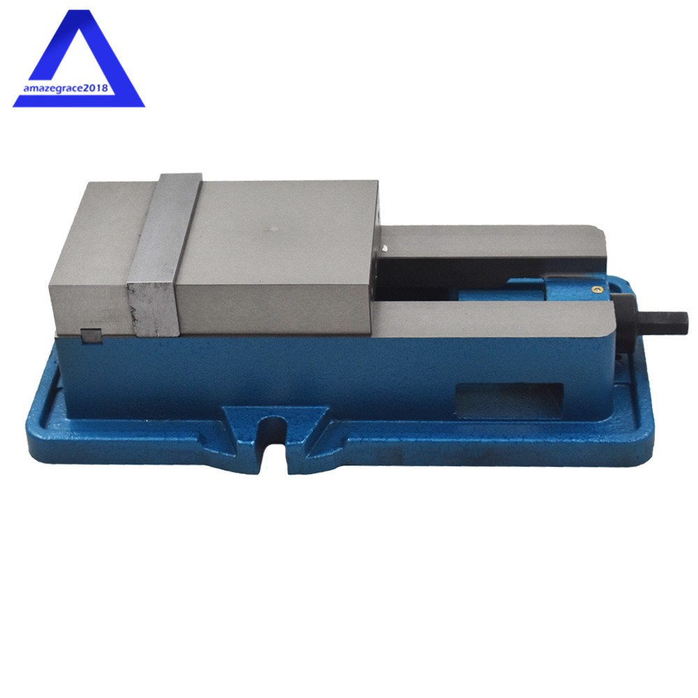 4" Lockdown CNC Milling Machine Bench Vise Clamping Vice Precision Without Base