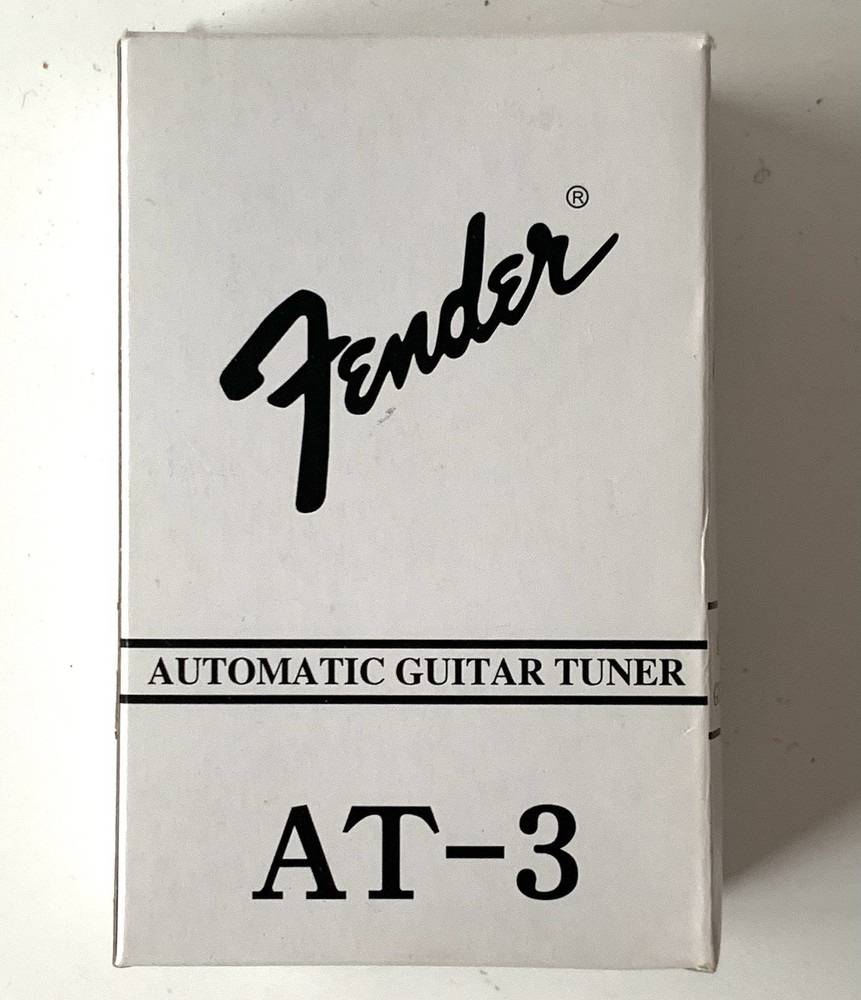 Fender AT-3 Automatic Guitar Tuner. Black. In Box  NEW