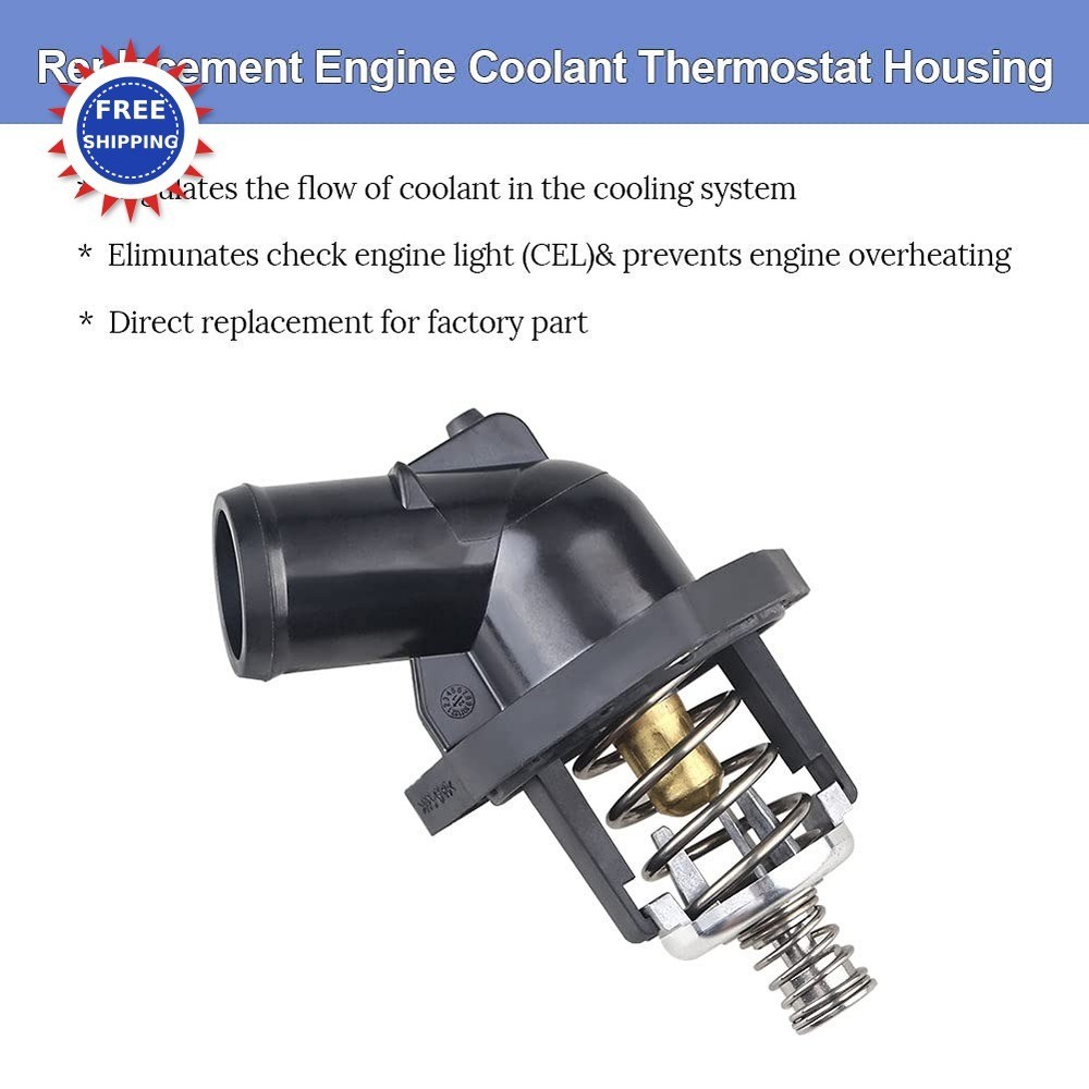WMPHE Engine Coolant Thermostat Housing Assembly Replacement Chevy Silverado