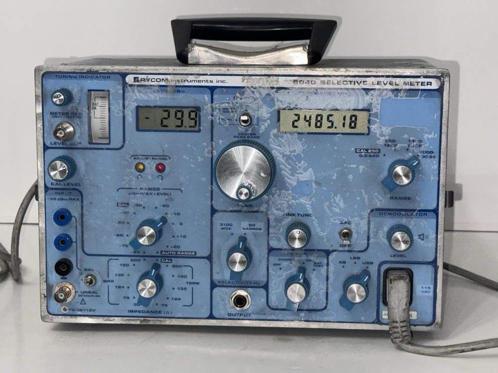 RYCOM 6040 SELECTIVE LEVEL METER