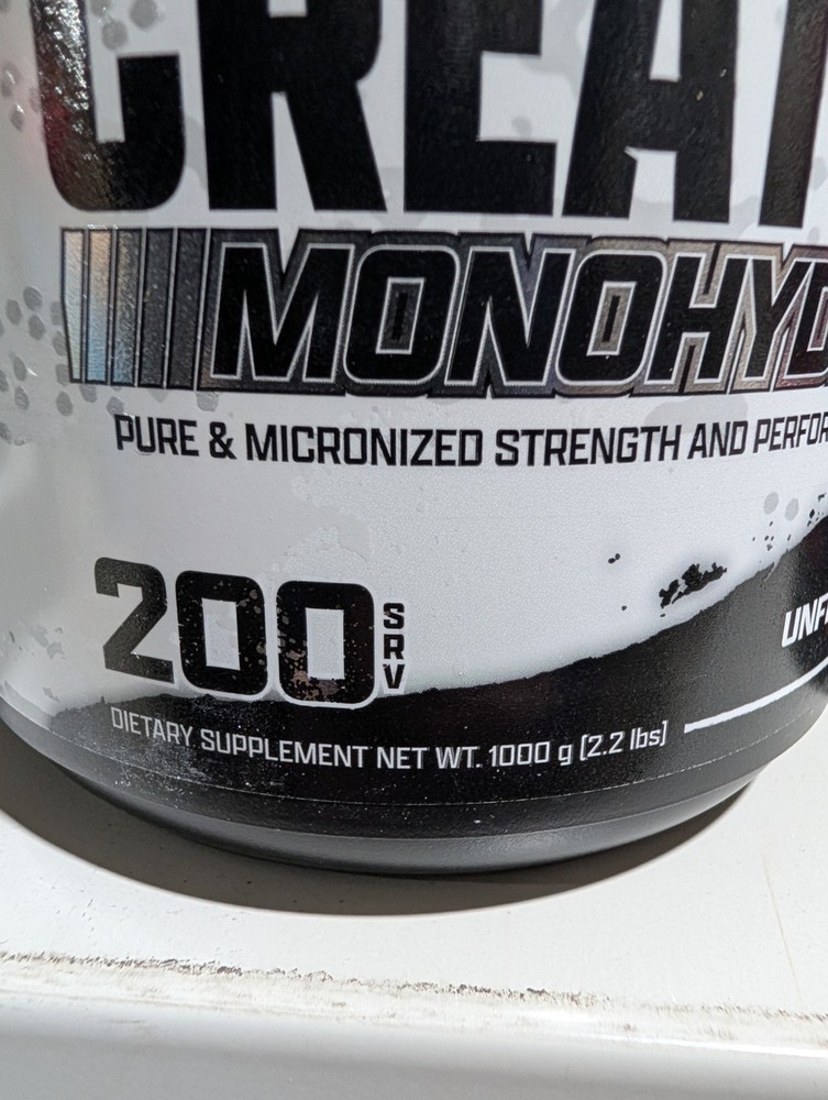 Nutrex Outrage Pre-Workout Fruit 30 Serv PLUS Nutrex 1000 Gram Creatine Unflav