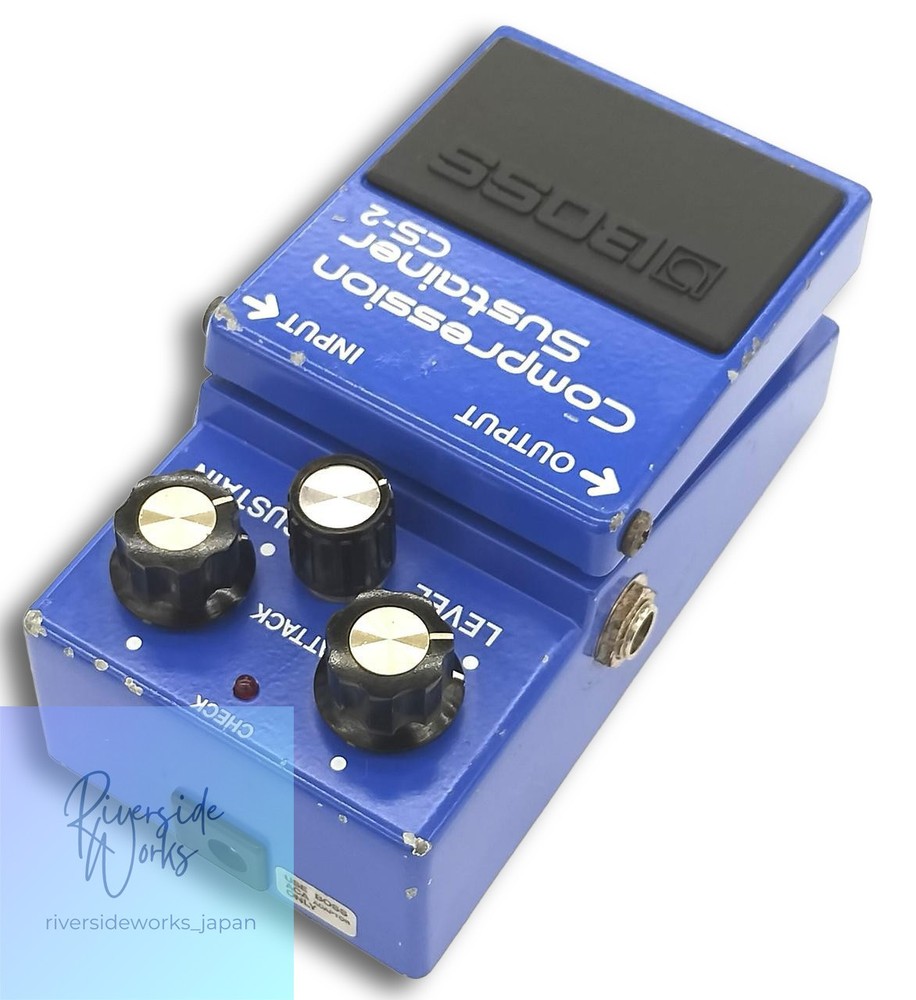 BOSS CS-2 Compressor Effects Pedal for Guitar JP