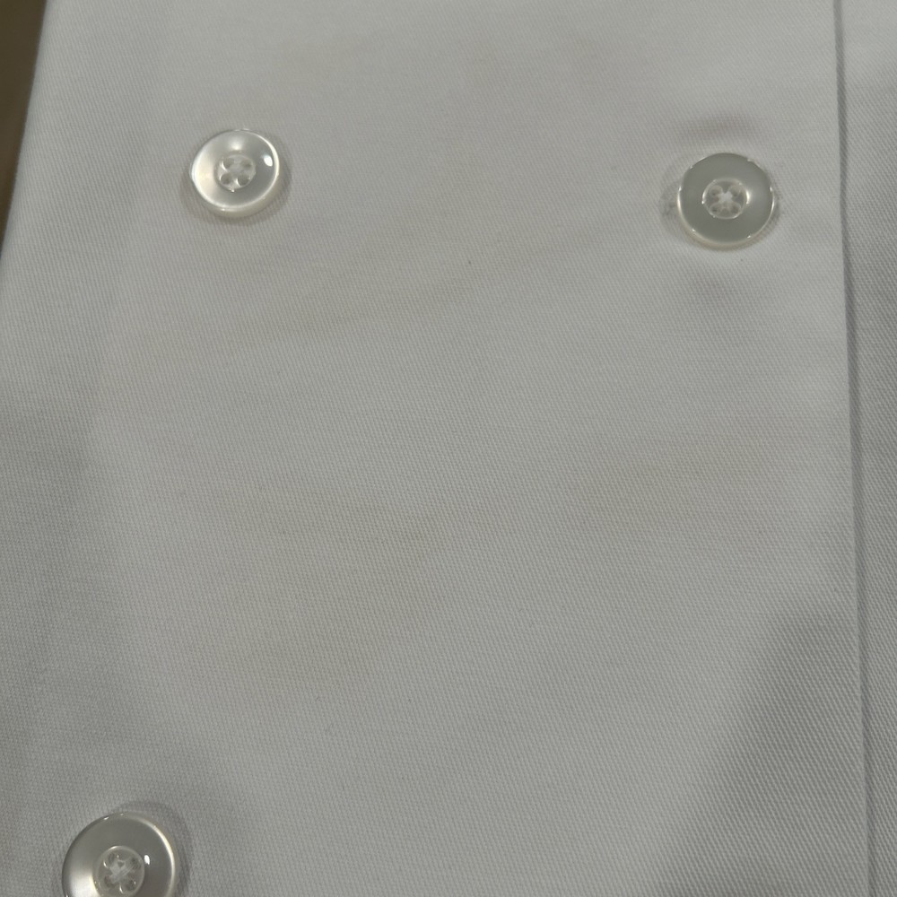 Uncommon Threads Chef Coat/Jacket Long Sleeve Double Breasted Size Med Costume