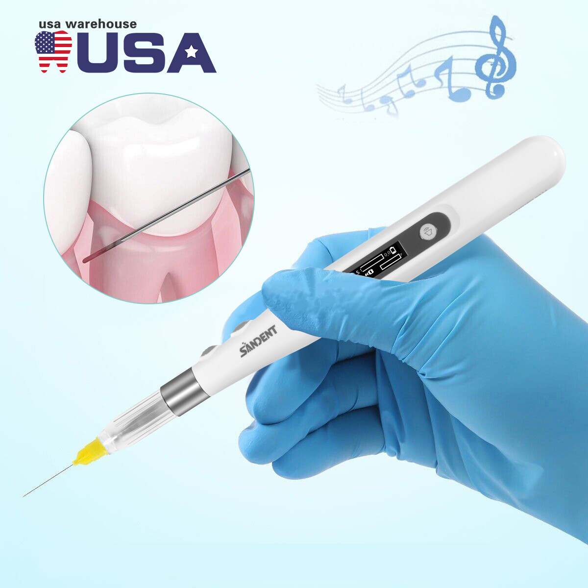 USA Dental Painless Oral Local Anesthesia Device Anestesia Pen