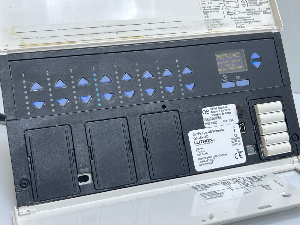 LUTRON QSGRK-8D GRAFIK EYE.QS WIRELESS