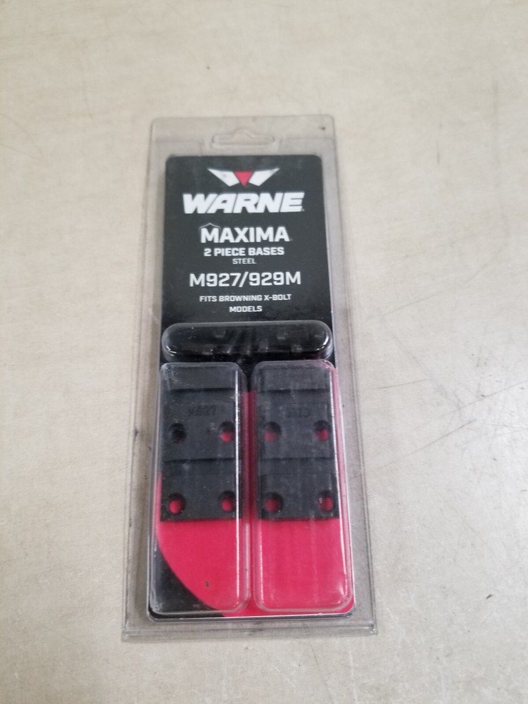 Warne M927/929M For Browning Xbolt Weaver Style