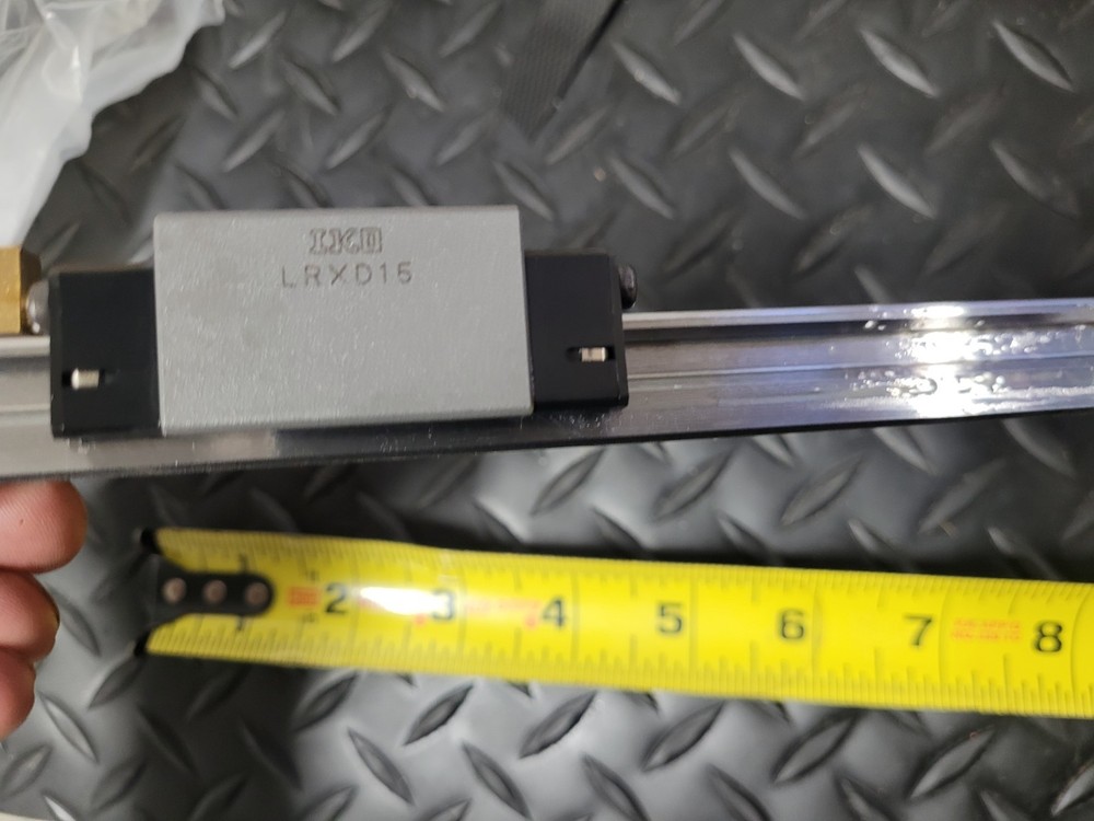 (2) IKO #LRXD 15 C2 R320 Linear Guides