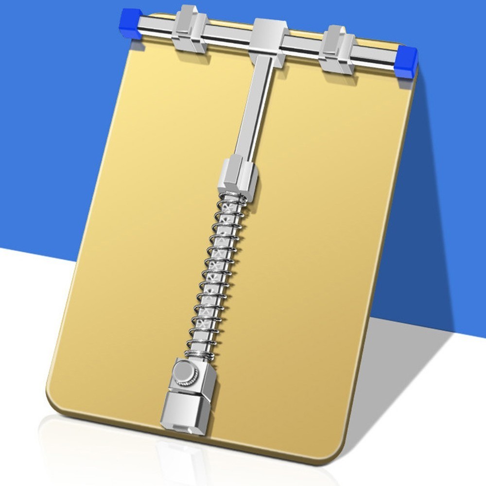 PCB Mounting Clip with Spring Buckle and Adjustable Screws