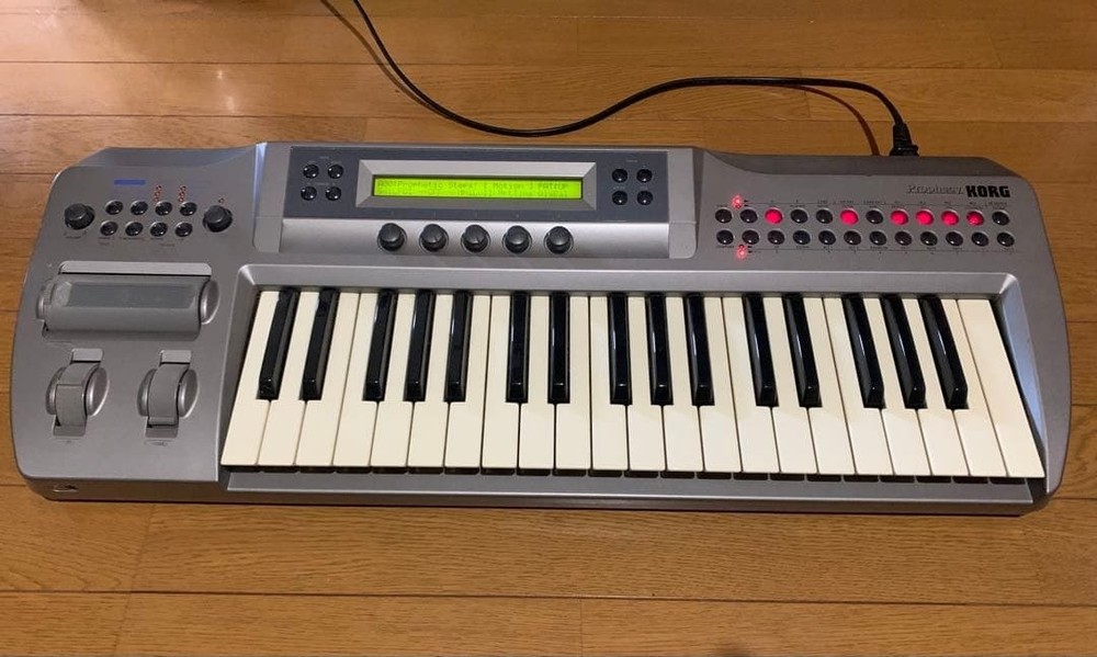 Korg Prophecy physical modeling synth keyboard Test Completed